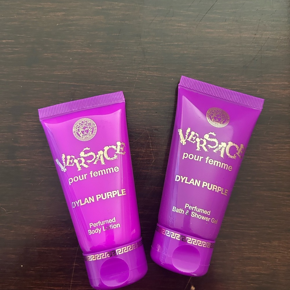 Versace Dylan Purple Body Lotion and Shower Gel Set